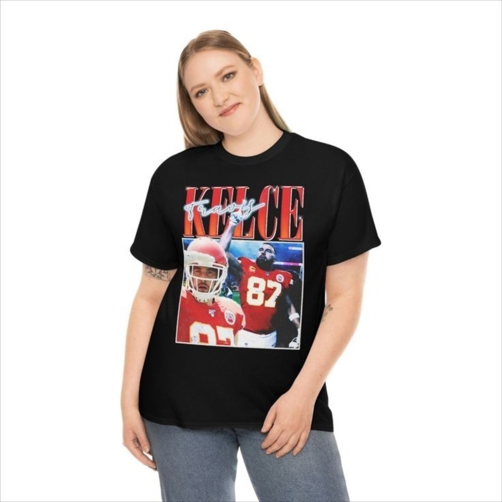 Travis Kelce TShirt Kansas City Chiefs NFL Homage Classic
